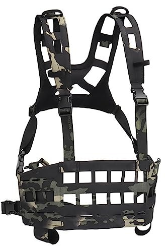ACEXIER Leichtes SPC Tactical Chest Rigs Tragbare Schnalle TPU Nylon Taktikweste MOLLE-System Jagdausrüstung Zubehör