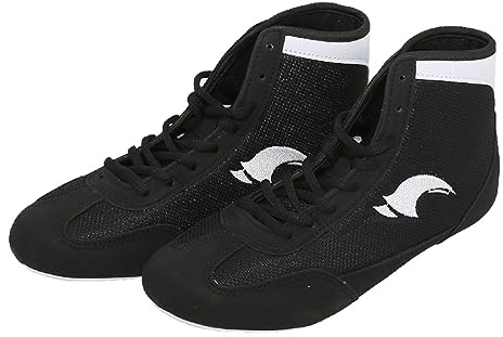Scarpe da Pugilato,Scarpe da Boxe giovanili,Scarpe da Wrestling, Scarpette da Allenamento,Traspiranti,Antiscivolo,Comfort,Laced,Hot,per Taekwondo,Arti Marziali,Sanda,Boxe