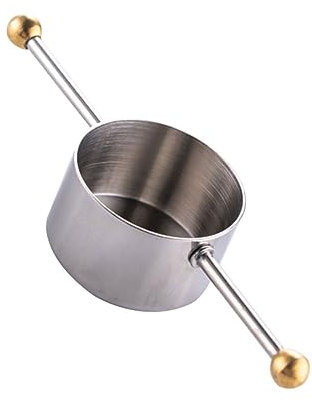 Amosfun Misurino da 30ml in Acciaio Inossidabile per Bar e Cocktail, Facile da Pulire Marcatura Permanente, per Misurare Alcol e Bevande