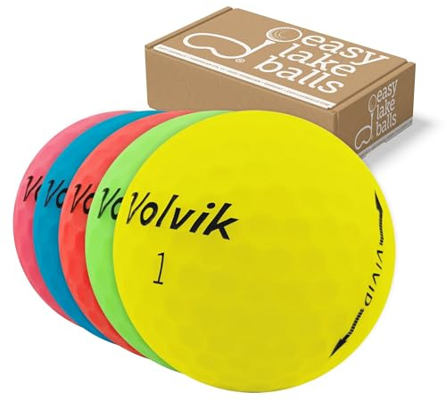 50 VOLVIK Vivid BUNT Mix LAKEBALLS/GOLFBÄLLE - QUALITÄT AAAA