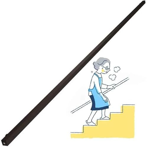 ININOSNP Floating Stair Handrail LED Staircase Handrails For Indoor Stairs- Body Sensor, Wall Mount Staircase Handrail, Nightly Lighted Handrail(1.5m)