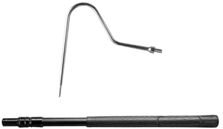 KiBcsLic Crochet Serpent, Robuste, Professionnel, Portable, 58-115 Cm, Rétractable