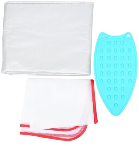 Tappetino da stiro spesso resistente al calore per uso su entrambi i lati, tappetino da stiro portatile con tappetino in ferro Sile e copertura isolante termica per vestiti,