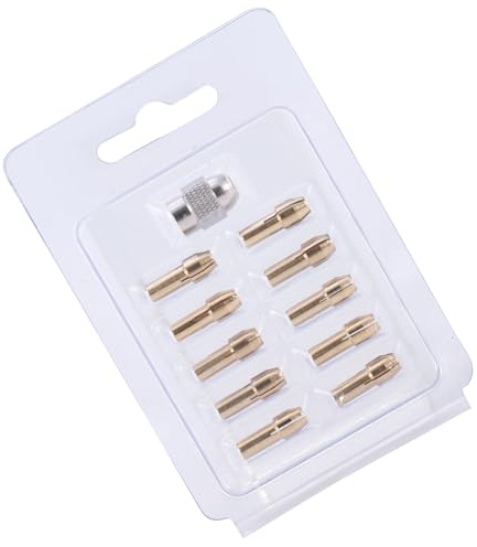 Pinze in ottone per utensili rotanti e trapani elettrici Mandrini in metallo sotto 4,8 mm/0,19 mandrino in ottone