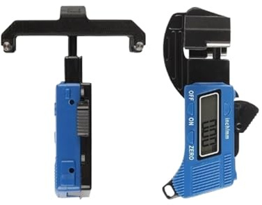 Dinamometro digitale, Misuratore Di Forza, Tensione Della Cinghia Distribuzione Tester Sincrona,Unità Di Misura Portatili(Blue)