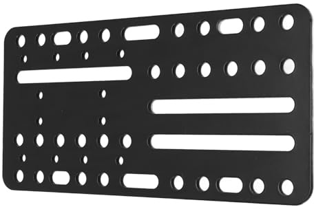 Genérico Soporte de Escritorio Acero Inoxidable Universal para Mano Freno USB con Múltiples Orificios Componentes Palanca Cambio Carreras SIM y Juego
