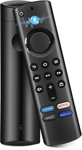 Telecomando Vocale sostitutivo, telecomando di ricambio con funzione vocale, adatto per TV 2 & 3 Gen, Cube 2 & 3 Gen