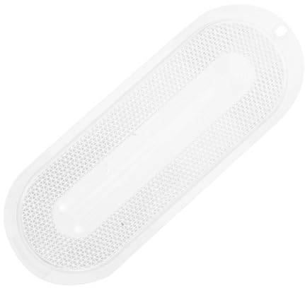 OUNONA Copertura Lampada Ovale in Plastica per Cappe da Cucina, Protezione LED per Cucine Moderne, Resistente all'Uso Quotidiano in Aree Pranzo