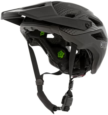 O'NEAL | Mountainbike-Helm | Enduro Trail Downhill | Polycarbonat Konstruktion, Schweißabsorbierendes Innenfutter, Robustes ABS | Helmet Pike IPX® Solid | Erwachsene (Schwarz, Groß)