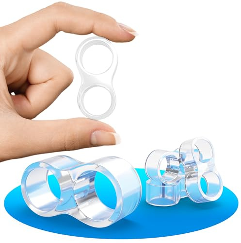 SilverRack® Tope para picaporte de puerta, 8 formas, transparente, 18 unidades, protección perfecta para pared y puerta, protección de pared como tope de puerta para picaportes y ventanas