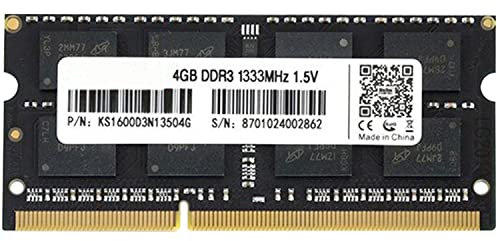 Simpletek Memoria RAM DDR3 de 4 GB 1333 MHZ 1,5 V | SODIMM Intel AMD