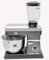Herzberg, HG5065-GRAY, Robot Petrin Multifonction, Blender en Verre 1.7L, Puissance 1800 W max, Réglage de 6 Vitesses, Capacité du Bol 6.5L, Inox, Couleur Gris