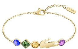 Lacoste Clous d'oreilles, Collier our Bracelet pour Femme Collection DEVA en couleur doré,BRACELET