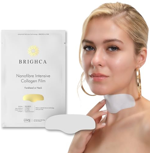 BRIGHCA Collagen Melting Mask Refill Pack (8 Pouches) - Part of Brighca’s Melting Collagen Set | Anti-Aging Korean Skin Care Collagen Routine (FOREHEAD)