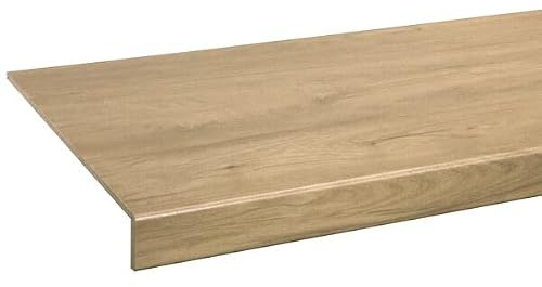 Wovar Trittstufe HDF laminiert Eiche Trüffel 130 x 38 cm - Pro Stück