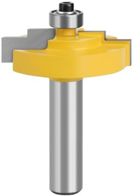 1 pc 12mm 1/2 tige cadre photo étagé feuillure moulage routeur peu carbure pointe fraise for la coupe du bois(12.7mm shank)