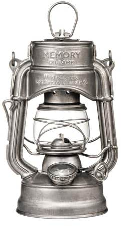 Thous Winds Vintage Oil Lamp, Waterproof Fuel Lantern with Carry Handle, for Outdoor Camping Hiking Patio Picnic, Hurricane