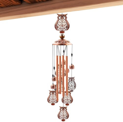 Carillons éoliens en métal,carillons éoliens de jardin - Carillon fait à la main | Carillons éoliens rétro pour la maison, le Patio, l'arrière-cour, la décoration de jardin, carillon décoratif pour l'