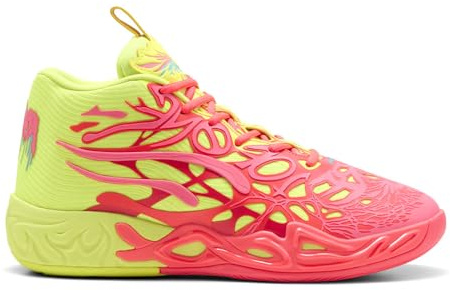 Puma Mens Mb.04 1Love Scarpe Da Pallacanestro - Rosa, Allarme giallo/rosa, 42 EU