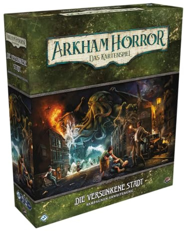 Asmodee, Arkham Horror: Das Kartenspiel – Die versunkene Stadt, Deutsch