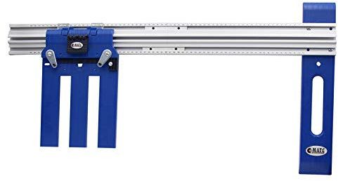 24inch Rip-Cut Circular Saw Guide, Precision Edges Guide Power Saw for Plywood MDF Large Sheets, Circular Saw Guide Rail for DIY Woodworking Projects