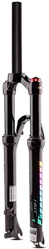 26/27,5/29 Fahrrad-Luftfedergabel, ultraleichte Aluminiumlegierung QR 9 mm Mountainbike-Vorderradgabel 1-1/8 Zoll gerade