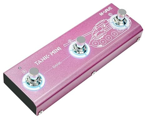M-Vave Tank Mini - Guitar-Multi-Effekte, 21 Presets, USB, BT
