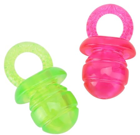 Gegong 2pcs Pet Cucciolo Molar Denti Pulizia Giocattolo Ciuccio Masticare Giocattoli Giocattoli per Cani Gatti Animali Domestici Giocattolo Cucciolo Dentizione Giocattolo Interattivo