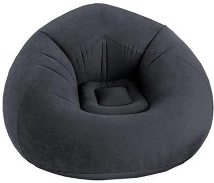 Fauteuil d'Extérieur Gonflable Bornéo 100cm Gris Foncé
