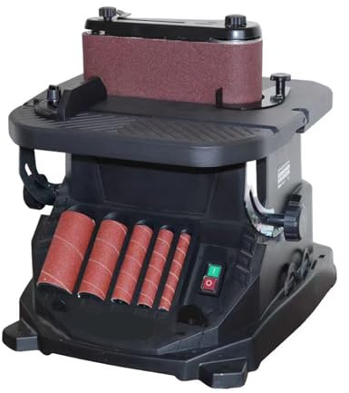 Disc Sander Belt Sander Woodworking Sander Industrial Grade Polisher Metal Brushing Machine Small Benchtop Sandpaper Sharpening Machine
