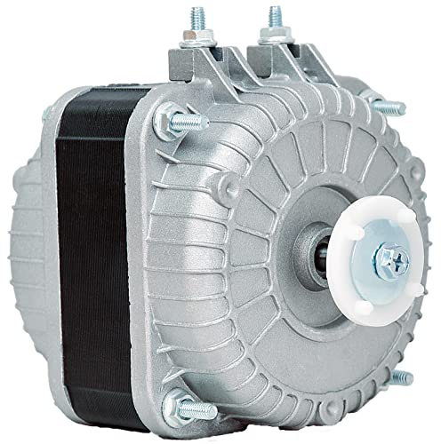 YZF18-25 Shaded Pole Motor, 120V 60HZ 18W 1.01A 1550 r/min, 4 Shaded Poles, Replace W0301905 YZF6-13 YZF10-20, Widely Using in The Radiator, Evaporator, Condenser and Other Refrigeration Equipment