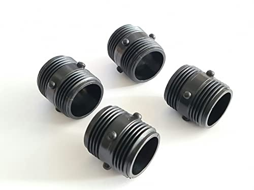 ShieldUp Zulaufschlauch-Verbindungsstück für Geschirrspüler und Waschmaschine, 19 mm x 19 mm, 4 Stück