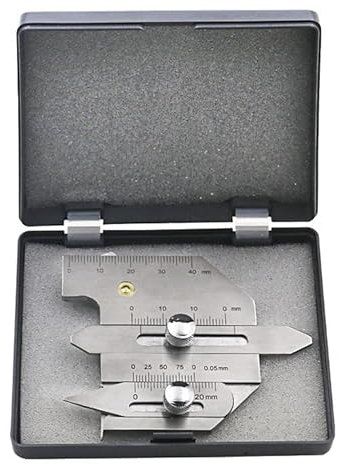 Righello di ispezione della saldatura del calibro di Gap della cucitura di altezza della perla della saldatura di altezza del calibro