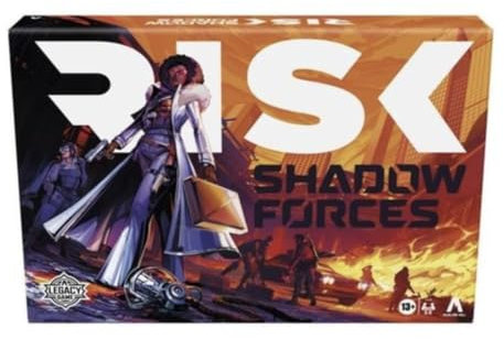 Hasbro Risk Shadow Forces Board Game, Strategy Wargame, Modern-day Geopolitical Intrigue, Ages 15+