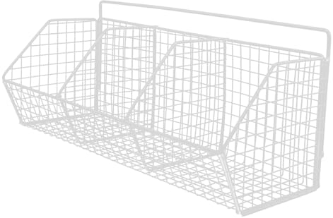 FUNOMOCYA Panier Mural De Cuisine En Acier Au Carbone 36X15X11Cm Pour Rangement Légumes Fruits Oignons Ail Organisation Optimale Pour Cuisine Et Garde-Manger