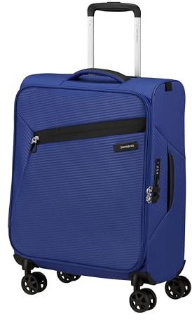 Samsonite Litebeam - Spinner S, Handgepäck, 55 cm, 39 L, Blau (Nautical Blue)