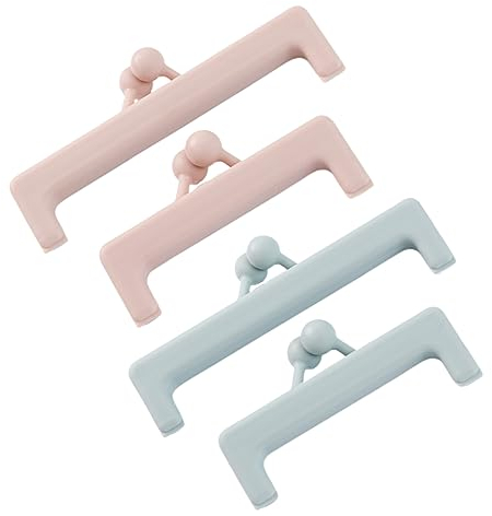 LABRIMP 4stücke Kreative Lebensmittelsiegelclips Tragbare Clips Für Snackbeutel Und Lebensmittelverpackungen Für Küche Und Büro Zufälligen Farben
