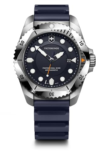 Victorinox Dive Pro klocka 43 mm, Blå, Schweizisk