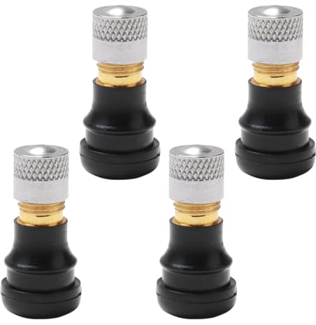 Hioip 4PCS Valvola dell'Aria per Pneumatici a Tubeless, Monopattino Elettrico Valvola dell'Aria Tubeless, Valvola per Pneumatici Tubeless Compatibili con Scooter Ninebot Max G30 Monopattino