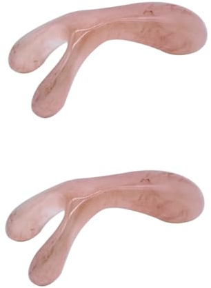 COLLBATH 2 Stücke Gesichts Werkzeug Gesicht Reflexzonenmassage Hautpflege Werkzeuge