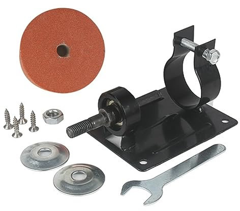 Lucidatrice da banco, Coltello in ceramica Mola abrasiva Coltello Grinder Jade Mini Lucidatrice elettrica fai-da-te Staffa Coperchio protezione Supporto ruota per lucidatura di gioielli, legno, ambra,