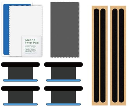 Mao Yeye Computer Screen Privacy Magnetic Accessories Kit for Monitor Anti-Glare & Privacy Filters, Magnetic Mounting, Fit for All Desktop Monitors (Curved/Flat, Wide/Narrow, Bordered/Bezelless)