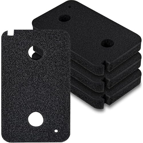 MYAYD Tumble Dryer Sponge Filter for Miele 9164761 Dryer Heat Pump Dryer Fine, Base Filter Sponge Filter Foam Filter Replacement Parts Foam Sponge for Condenser Dryer (220 * 130 * 30mm) (4)