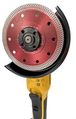 CIOBOAN Diamanttrennscheibe 2x 125mm fliesen | 2er Pack, Ca. 1,4 mm dünn, verstärkter Mittelbereich, für Trocken-/Nassschnitt in Keramikplatten, Marmor & Naturstein