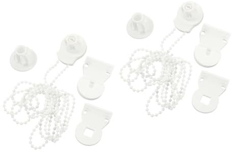 MUCKLILY 4sets Accessori per Tende Avvolgibili Bead Kit per Tapparelle e Tende Facile Installazione e Resistente