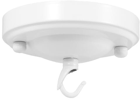 EXHUMKY Hakenplatte Für Deckenleuchte Montageplatte Für Pendelleuchte Baldachin Für Kronleuchter Deckenleuchte Hardware Lampenhalter Für Swag