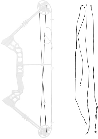 surwolf JX-X8 Compoundbogen-Sehne Bogensehne 20-70 lbs, Jagd & Zielschießen, Bogenschießen-Jagdbogen