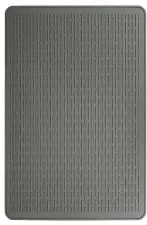 Silicone Hob Stove Top Cover, Induction Hob Protector Mat Heat Resistant 230°C Mat Foldable Stove Top Cover Cooktop Scratch Protector for Kitchen Worktop (Dark Gray+71cm*50cm/27.95in*19.68in)