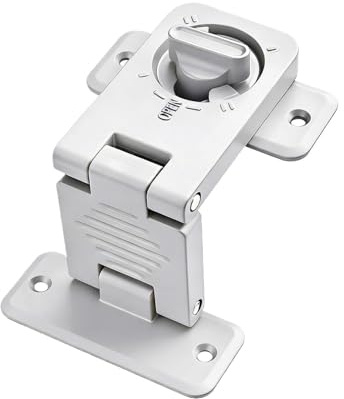Cerradura Infantil Para Armarios - Pestillos De Seguridad En Ángulo Recto De Protección Infantil, Cierre Adhesivo Seguridad Para Muebles | Cerradura Antiapertura Universal, Robusto Dispositivo