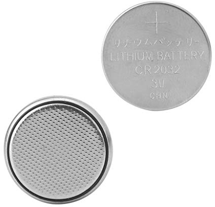Angelliu Pile bouton 3 V 1 pièce alcaline au lithium pile bouton pile bouton pile bouton CR2032 CR 2032 pour calculatrice échelle montre à distance